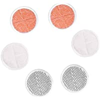 LAMASA Almohadillas de repuesto para mopa Bissell Spinwave 2124 2039A alimentado por suelo duro (2 almohadillas de…